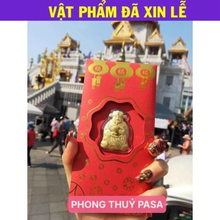 < Lộc Tết > [ComBo] 10 Lì Xì Thần Tài Mạ Vàng 24K, Bao Lì Xì May Mắn Rước Tài Lộc, Tết 2026