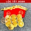 ⭐RƯỚC LỘC⭐ Đồng Xu Vàng Con Ngựa Úc Kỉ Niệm Kèm Túi Gấm