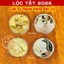 ⭐RƯỚC LỘC⭐ Cặp Đồng Tiền Xu Úc Hình Con Ngựa Mạ Vàng Bạc Quà Tặng Tết Bính Ngọ 2026