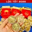 ⭐RƯỚC LỘC⭐ COMBO 10 Thỏi Ngựa Thần Tài Mạ Vàng 24k Kèm Túi Phúc Lộc Phong Thủy May Mắn Làm Quà Tặng Ý Nghĩa