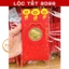 ⭐RƯỚC LỘC⭐ SET 10 Bao Lì Xì Mạ Vàng Hình Con Ngựa Tết 2026 làm quà tặng phong thủy Tết
