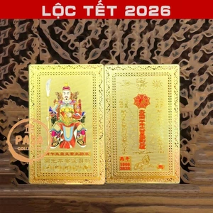 ⭐RƯỚC LỘC⭐ COMBO 20 50 100 Kim Bài Thái Tuế 2026 BÍNH NGỌ Hóa Giải Phạm Thái Tuế Của Tuổi TÝ SỬU MÃO NGỌ DẬU