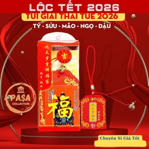 ⭐RƯỚC LỘC⭐ Túi Giải Thái Tuế 2026 cho các tuổi TÝ - SỬU - MÃO - NGỌ - DẬU