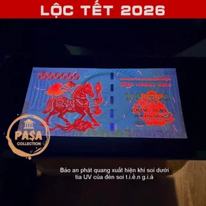 ⭐RƯỚC LỘC⭐ ⭐Seri Năm Sinh⭐ Tiền Kỉ Niệm Hình Con Ngựa Macao 100 Patacas Lì Xì Tết Bính Ngọ 2026 Độc lạ Macau