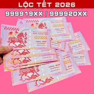 ⭐RƯỚC LỘC⭐ 🌸SERI NĂM SINH🌸 Tiền Con Ngựa 100 Macao Lì Xì Tết Cực Chất Hongkong 2026 Lưu Niệm