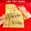 ⭐RƯỚC LỘC⭐ XẤP 100 TỜ Tiền Lưu Niệm 100 Macao Hình Con Ngựa Mạ Plastics Vàng không phai màu - Quà tặng tết 2026