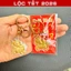 ⭐RƯỚC LỘC⭐ (10 CÁI) Móc Khóa Hình Ngựa Vàng Khai Lộc Thần Tài Mạ vàng Cao Cấp Treo Oto - Xe Máy Phong Thủy May Mắn