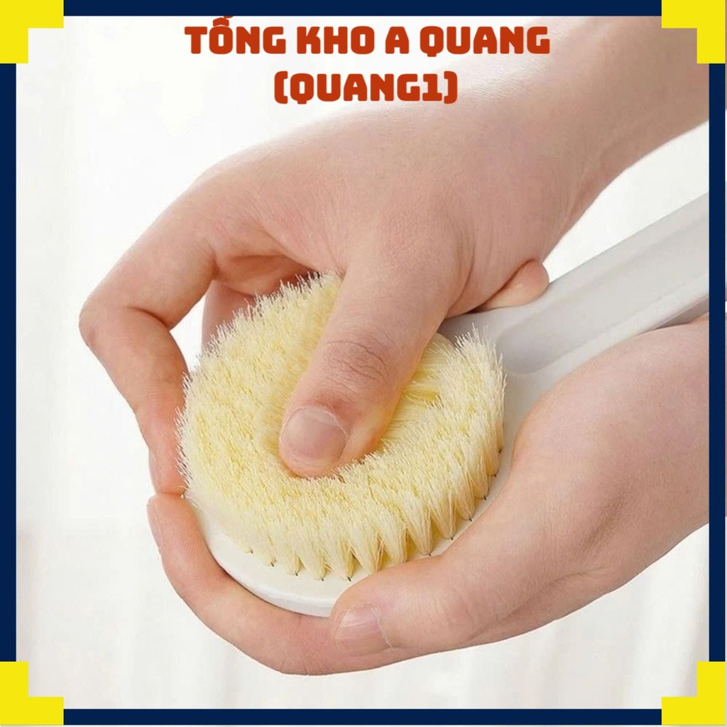 Bàn Chải Chà Lưng Muji Xuất Nhật | Dài 35cm | Phụ Kiện Phòng Tắm Tiện Lợi, Bền Đẹp, Dễ Sử Dụng