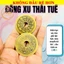 ⭐RƯỚC LỘC⭐ Xu Thái Tuế - Xu 12 Con Giáp 4.5cm Loại Bằng Đồng