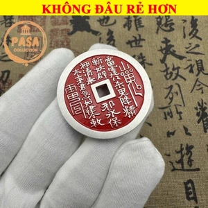 ⭐RƯỚC LỘC⭐ Xu cổ Chu Sa, gieo kinh dịch, trấn trạch, may mắn