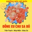 ⭐RƯỚC LỘC⭐ Đồng Xu Đỏ - Đồng Chu Sa Đỏ , Đường kính 28mm,dày 1.5mm - Vật Phẩm Phong Thuỷ Decor Trang Trí