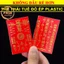 ⭐RƯỚC LỘC⭐ THẺ THÁI TUẾ ĐỎ ÉP PLASTIC , TIỆN ĐỂ TRONG BÓP VÍ