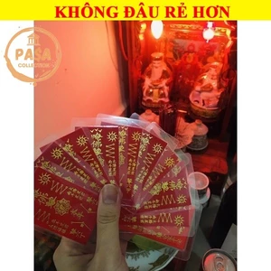⭐RƯỚC LỘC⭐ Thẻ Thái Tuế - Phù Thái Tuế Ép Plastic, Vật Phẩm Thái Tuế 7x5cm