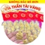 ⭐RƯỚC LỘC⭐ Sỉ 100 Thỏi Thần Tài Mạ Vàng Kèm Túi Gấm Chữ Lộc , Phúc , Vía Ông Thần Tài Phong Thuỷ May Mắn