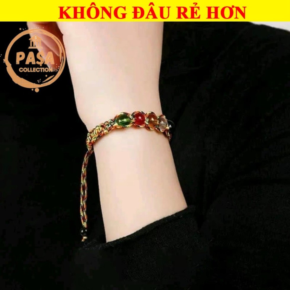 ⭐RƯỚC LỘC⭐ VÒNG TAY NGŨ SẮC CÂN BẰNG NGŨ HÀNH - Mang đến may mắn, tài lộc