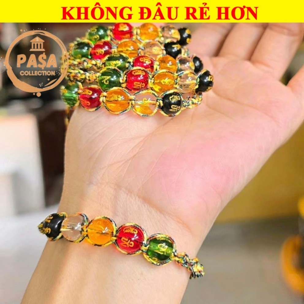 ⭐RƯỚC LỘC⭐ VÒNG TAY NGŨ SẮC CÂN BẰNG NGŨ HÀNH - Mang đến may mắn, tài lộc