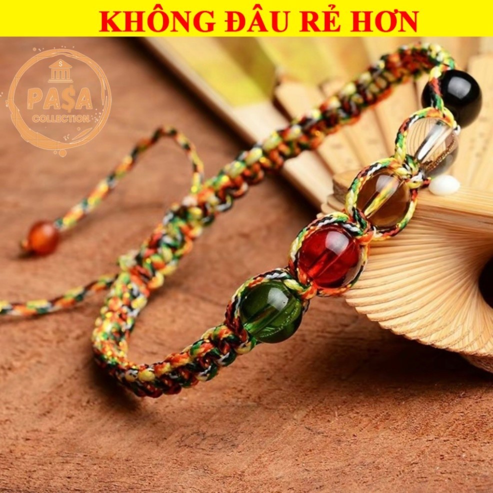 ⭐RƯỚC LỘC⭐ VÒNG TAY NGŨ SẮC CÂN BẰNG NGŨ HÀNH - Mang đến may mắn, tài lộc