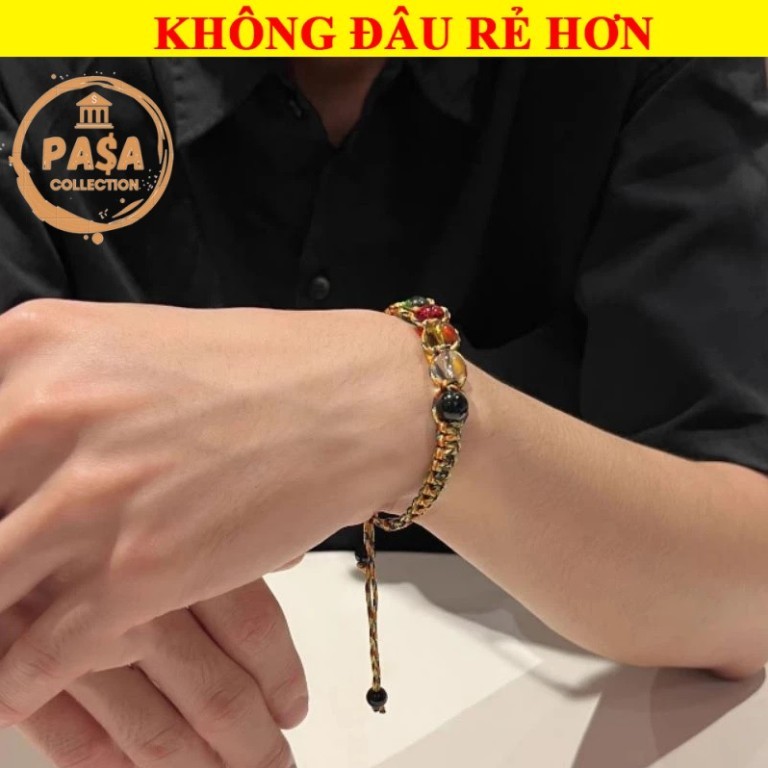 ⭐RƯỚC LỘC⭐ Vòng tay chỉ ngũ sắc - làm quà tặng, tán lộc cho khách hàng, tín chủ
