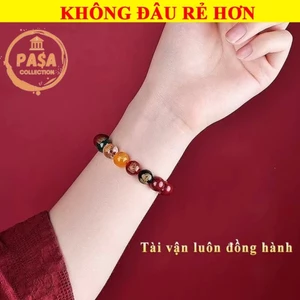 ⭐RƯỚC LỘC⭐ Vòng tay chu sa ngũ lộ thần mang phong thủy thu hút tài vận và bảo mệnh cho gia chủ