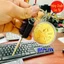 <RẺ HƠN NÈ> Móc khóa Hình Ngựa Mạ Vàng 2026 , Đồng Xu Khắc Con Ngựa Vàng Chữ Lộc , ý nghĩa phong thủy làm quà tặng
