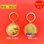<RẺ HƠN NÈ> Móc Khóa Xu Hình Con Ngựa Vàng bằng kim loại , mặt chữ Lộc phong thủy Tết 2026