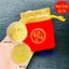 <RẺ HƠN NÈ> Móc Khóa Xu Hình Con Ngựa Vàng bằng kim loại , mặt chữ Lộc phong thủy Tết 2026