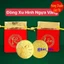 <RẺ HƠN NÈ> Sỉ Combo 10 Đồng xu con Ngựa Vàng , 1 mặt chữ Lộc chiêu tài - tặng kèm túi gấm đỏ LỘC