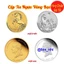 <RẺ HƠN NÈ> CẶP ĐỒNG XU ÚC MẠ VÀNG MẠ BẠC 2026 HÌNH CON NGỰA - Bính Ngọ