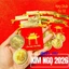 <RẺ HƠN NÈ> Thỏi Ngựa Thần Tài Mạ Vàng Kèm Túi Gấm Phúc Lộc - làm quà tặng,quà biếu độc lạ và ý nghĩa