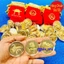 <RẺ HƠN NÈ> Thỏi Ngựa Thần Tài Mạ Vàng Kèm Túi Gấm Phúc Lộc - làm quà tặng,quà biếu độc lạ và ý nghĩa