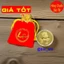 <RẺ HƠN NÈ> Thỏi Ngựa Thần Tài Mạ Vàng Tặng Kèm Túi Nhung Phúc Lộc Phong Thủy May Mắn Tết 2026