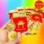 <RẺ HƠN NÈ> SỈ 10 Thỏi Xu Hình Con Ngựa Mạ Vàng Làm Quà Tết , Kèm Túi Lộc Phúc Cầu Được 2026