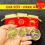 <RẺ HƠN NÈ> COMBO 100 Thỏi Xu Ngựa Vàng Thần Tài may mắn tài lộc kèm túi Nhung trang trọng biếu tặng, Lì Xì Tết