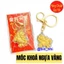 <RẺ HƠN NÈ> Sỉ 100 Móc khóa ngựa thần tài Vàng mang lại tài lộc, may mắn - Món quà tặng ý nghĩa