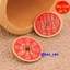 <RẺ HƠN NÈ> (ĐÃ XIIN L.ỘC) Xu Chu Sa Đỏ 2.8cm Gieo Kinh Dịch, Trấn Trạch May Mắn