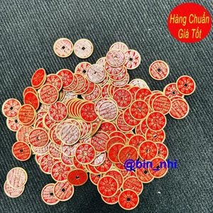 <RẺ HƠN NÈ> LOẠI ĐÃ KHAII QUANNG - Đồng Xu Chu Sa Cổ - Gieo Quẻ , Tr.ấn Y.ểm, Ma.y Mắn