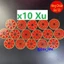<RẺ HƠN NÈ> Sỉ 10 Đồng Xu Chu Sa Bằng Đồng Thau Mới 2026 , dày dặn , LOẠI ĐÃ KHAII QUANNG
