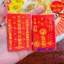 <RẺ HƠN NÈ> 10 Thẻ giấy đỏ ép plastic dùng để ví, ốp điện thoại ( thẻ thái tuế đỏ )