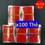 <RẺ HƠN NÈ> Combo 50 100 Lá thái tuế đỏ ép plastic bền đẹp