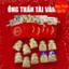 <RẺ HƠN NÈ> Sỉ 100 Thỏi Thần Tài Mạ Vàng Kèm Túi Gấm Chữ Lộc , Phúc , Vía Ông Thần Tài Phong Thuỷ May Mắn