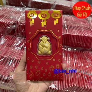 <RẺ HƠN NÈ> Lì xì tết 🌸SỈ 10 CÁI🌸 Phong bao Lì Xì Thần Tài Mạ Vàng May Mắn 2026