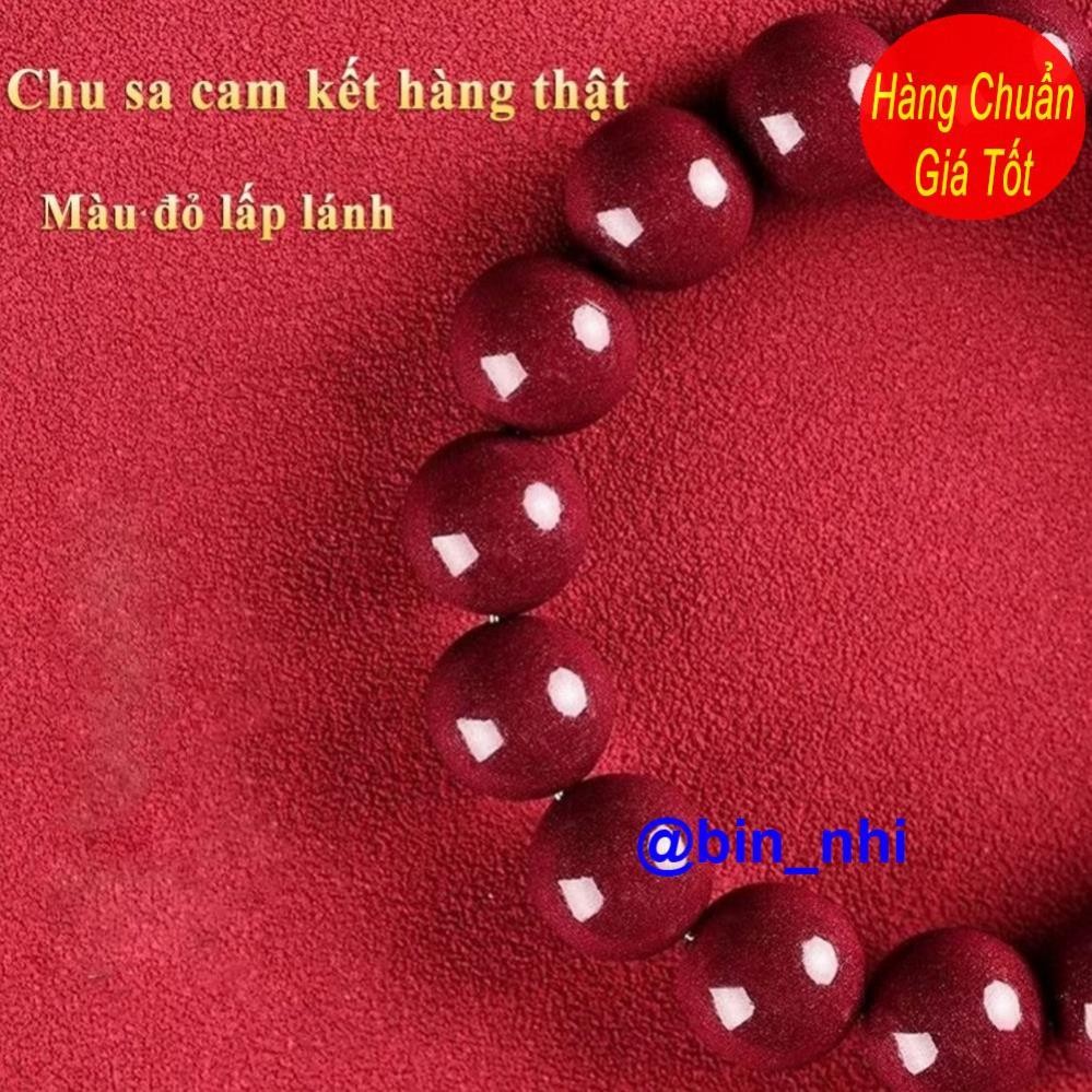 <RẺ HƠN NÈ> Vòng tay Chu sa phong thuỷ Ngũ Lộ Thần Tài may mắn tài lộc bình an vòng đá chu sa đỏ vòng hạt phật