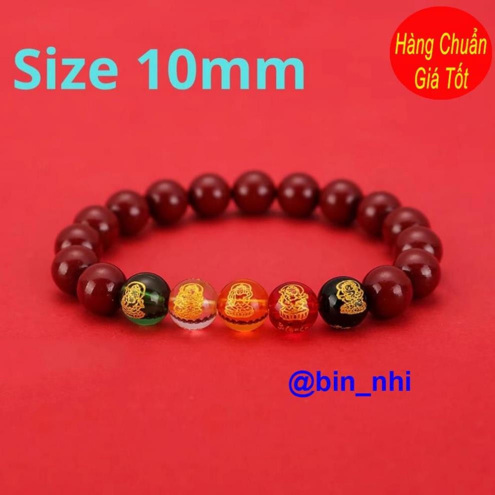 <RẺ HƠN NÈ> Vòng tay Ngũ Lộ Thần Tài chu sa thu hút tài Lộc , bình an
