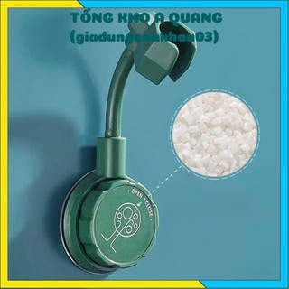 GIÁ TREO VÒI SEN GẮN TƯỜNG TIỆN LỢI - Giá Cài Vòi Sen Xoay 360 Độ,Giá Đỡ Vòi Hoa Sen Hút Chân Không Chịu Lực Tốt
