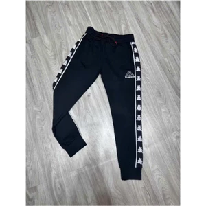 Quần Thun Jogger KAPPPA Họa Tiết Logo Thêu Phối 2 Viền Dọc Quần Ống Côn Dày Dặn Dành Cho Nam Nữ hot trend