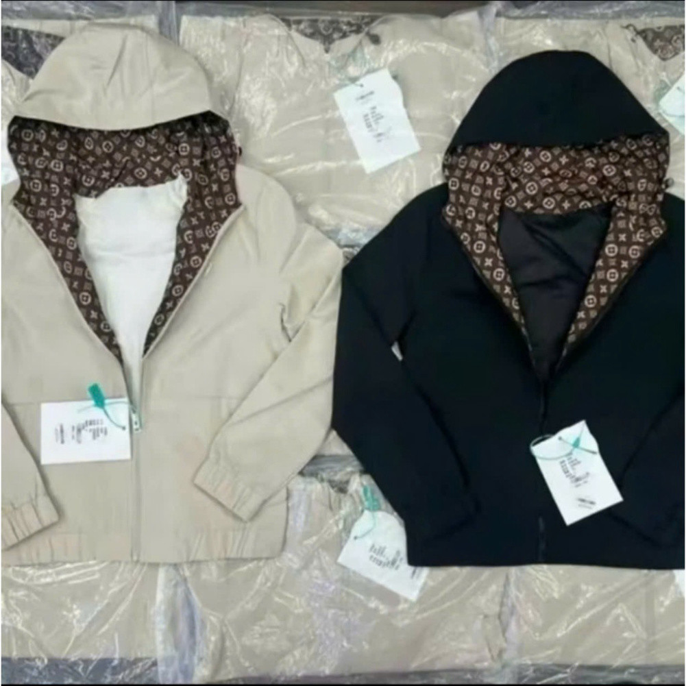 Áo Khoác Gió Luôn Vuii Logo Thêu Họa Tiết Chữ Dập Nổi 2 Lớp Dày Dặn Hàng Quảng Châu Dành Cho Nam Nữ  hot trend