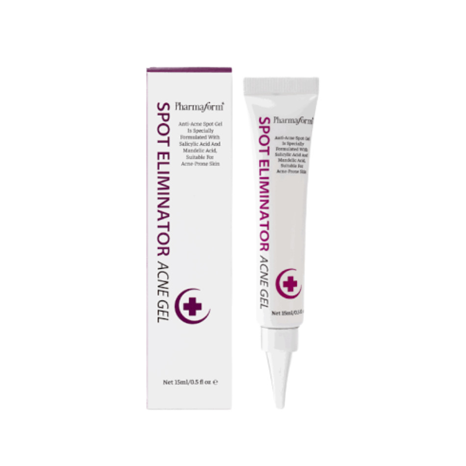 Gel giảm mụn, giảm dầu thừa Pharmaform Spot Eliminator Acne Gel 15ml