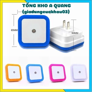 ĐÈN NGỦ BẬT TẮT TỰ ĐỘNG THÔNG MINH - Đèn Ngủ Ánh Sáng Dịu Mắt Trẻ Em Và Người Lớn,Đèn Cảm Biến Ánh Sáng Siêu Tiện Lợi