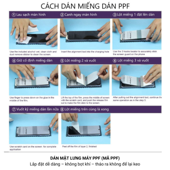 Dán mặt lưng Skin PPF cho Samsung S21+ S22 S22+ S23 S23+ S24 S24+ S22Plus S23Plus S24ultra S25ultra S22ultra S23ultra