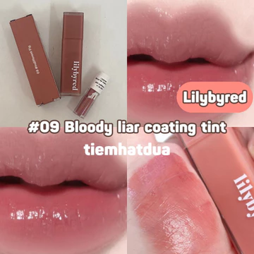 S [SON CHIẾT - ĐỌC MÔ TẢ VÀ HÌNH ẢNH] Son Bóng Nước Lilybyred Bloody Liar Coating Tint S